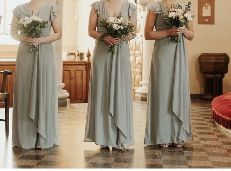 Vestiti: Bridesmaids dresses in sage green – Nuovo (secondo la descrizione) da Zürich venduto da AnnaRoosa 2