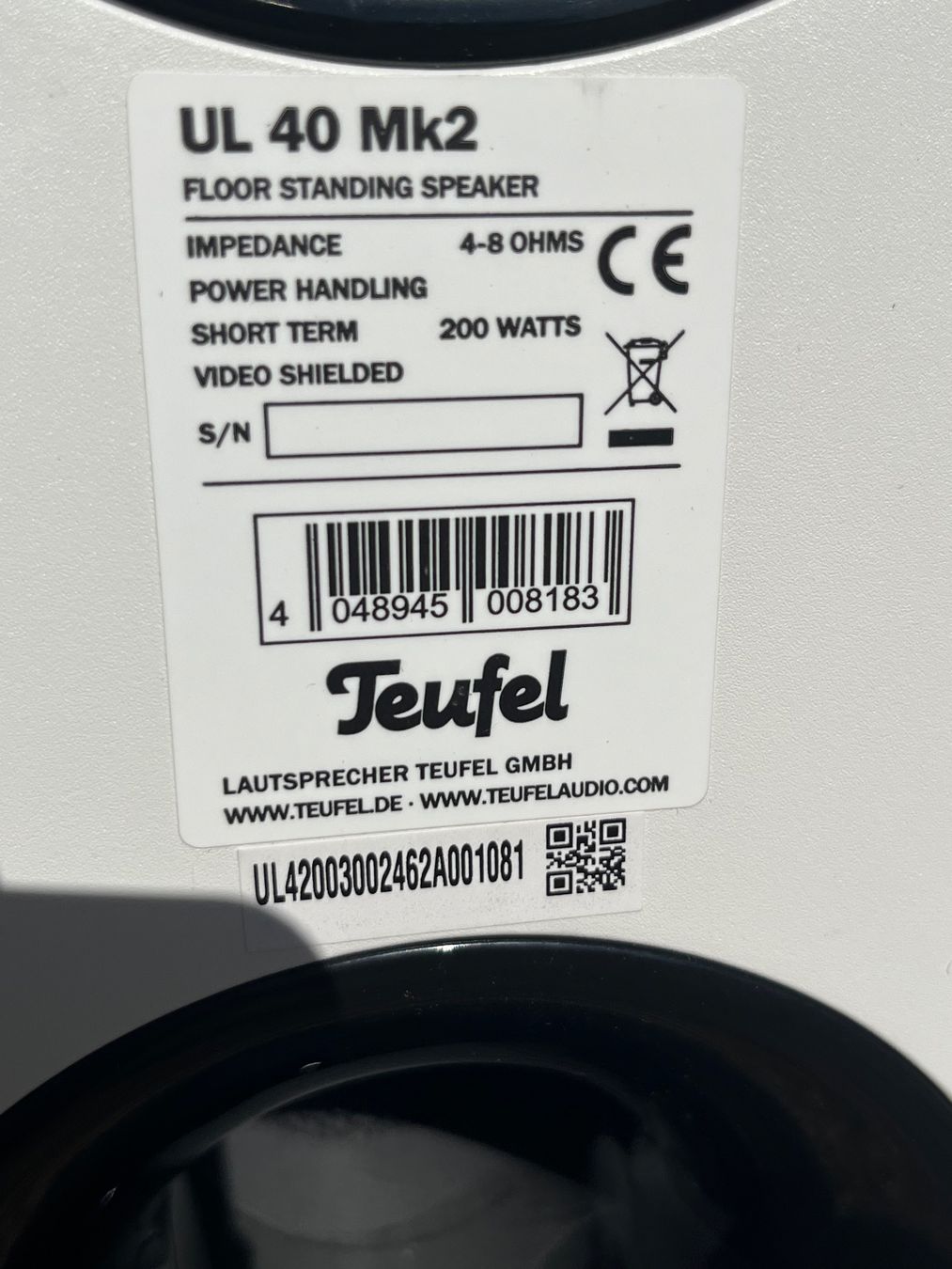 Teufel Lautsprecher: 2 Standlautsprecher Teufel  Ultima 40 – Gebraucht aus Allmendingen b. BE von juair 4