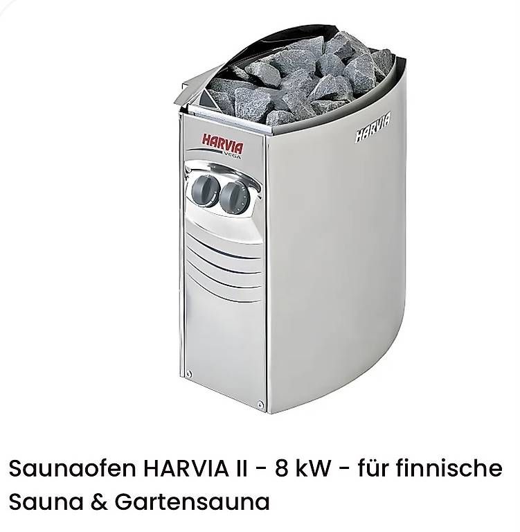 Sauna & Accessori: Sauna Ofen NEU Harvia – Nuovo e nell'imballaggio originale da Zürich venduto da Puck3