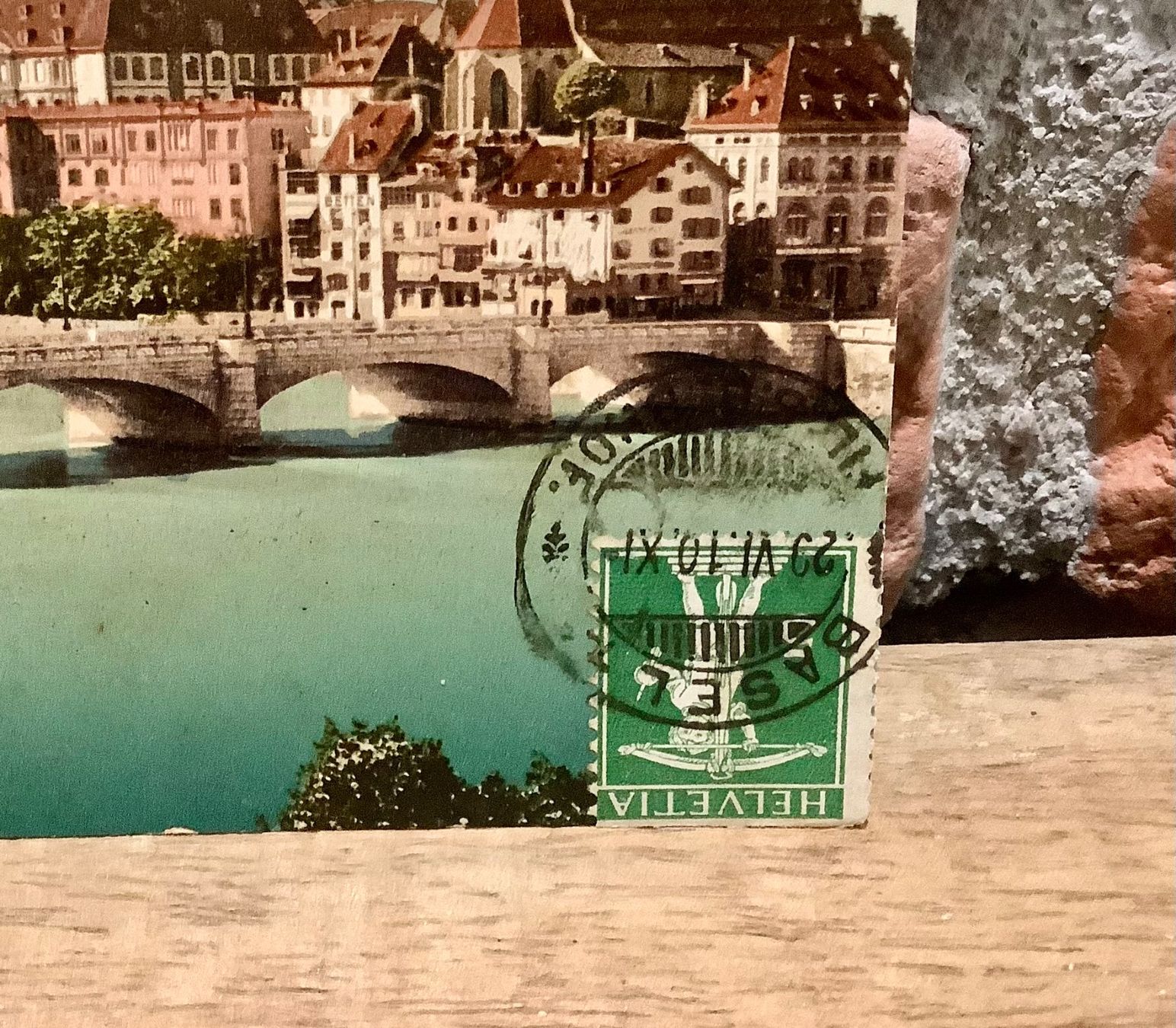 Ansichtskarten: 1910 - NEUE RHEINBRÜCKE - Basel – Gebraucht aus Root von ENGLAND-TREASURES 2