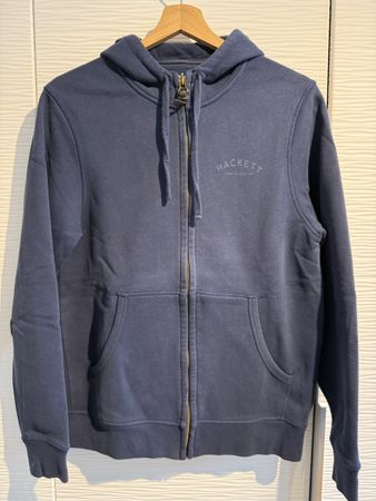 Hackett London Zip Hoodie – Dark Blue – Size S