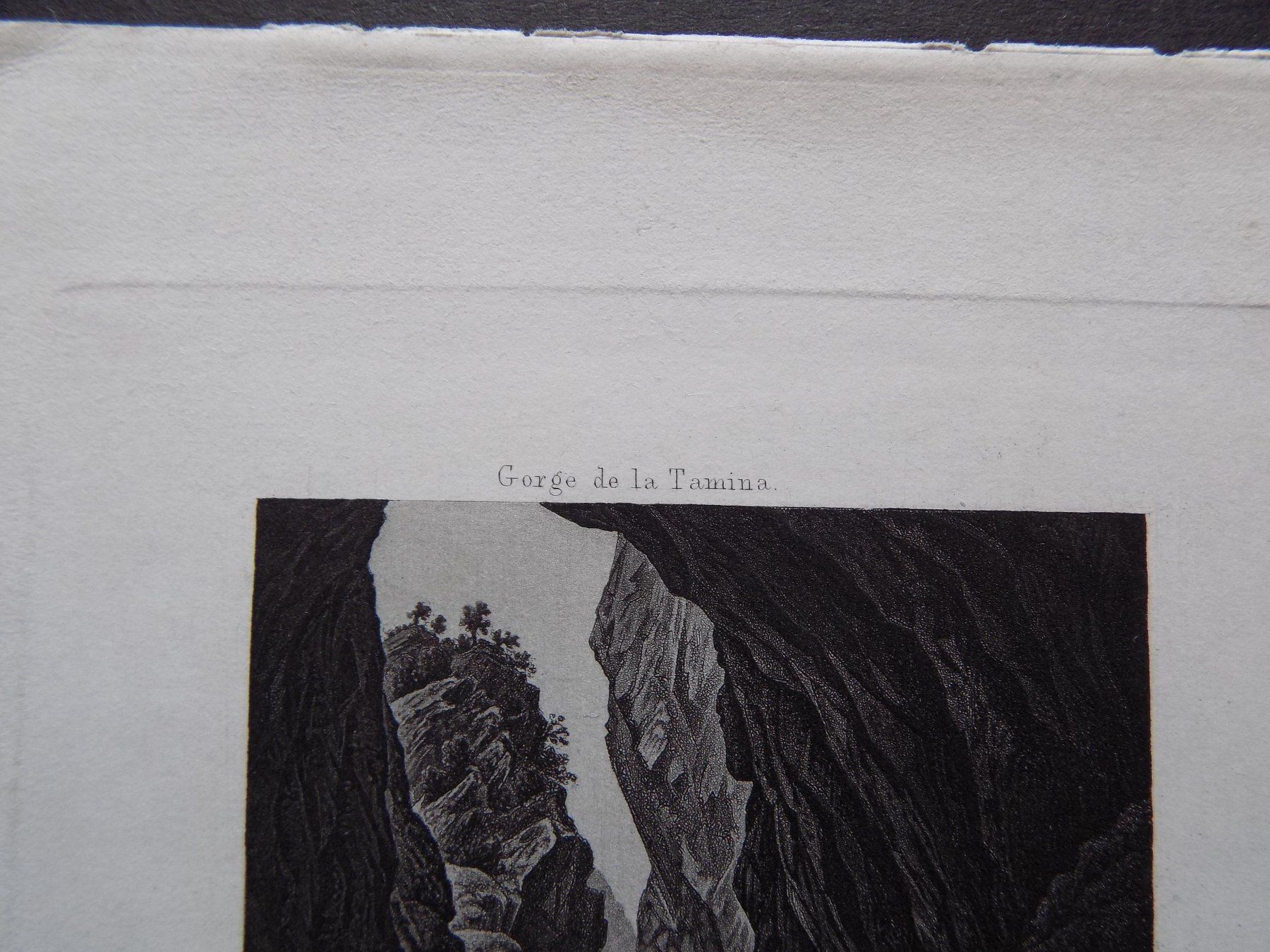 Gravures: Source de Pfäfers von Dikenmann – D'occasion à Risch par Rischli15 5