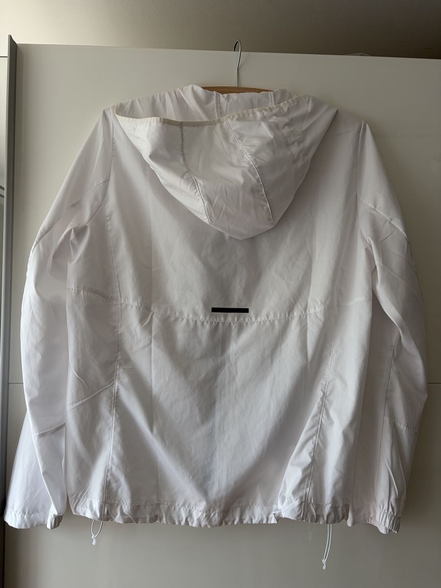 Adidas Giacche: Adidas Laufjacke weiss – Usato da Baden venduto da line_onigiri 1