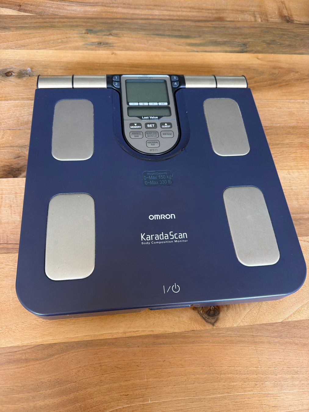 Omron Bilance pesapersone: Körperanalysewaage Omron Karada Scan gebraucht – Usato da Hemmiken venduto da Floh93 1