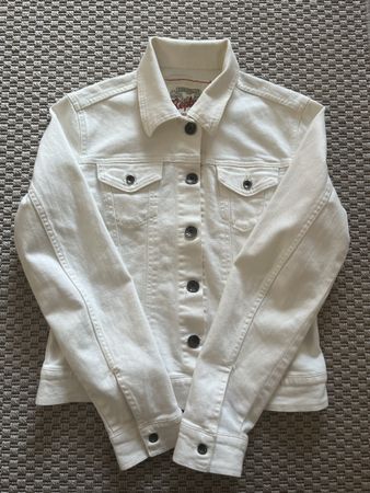 Replay | Women's White Denim Jacket | Size M