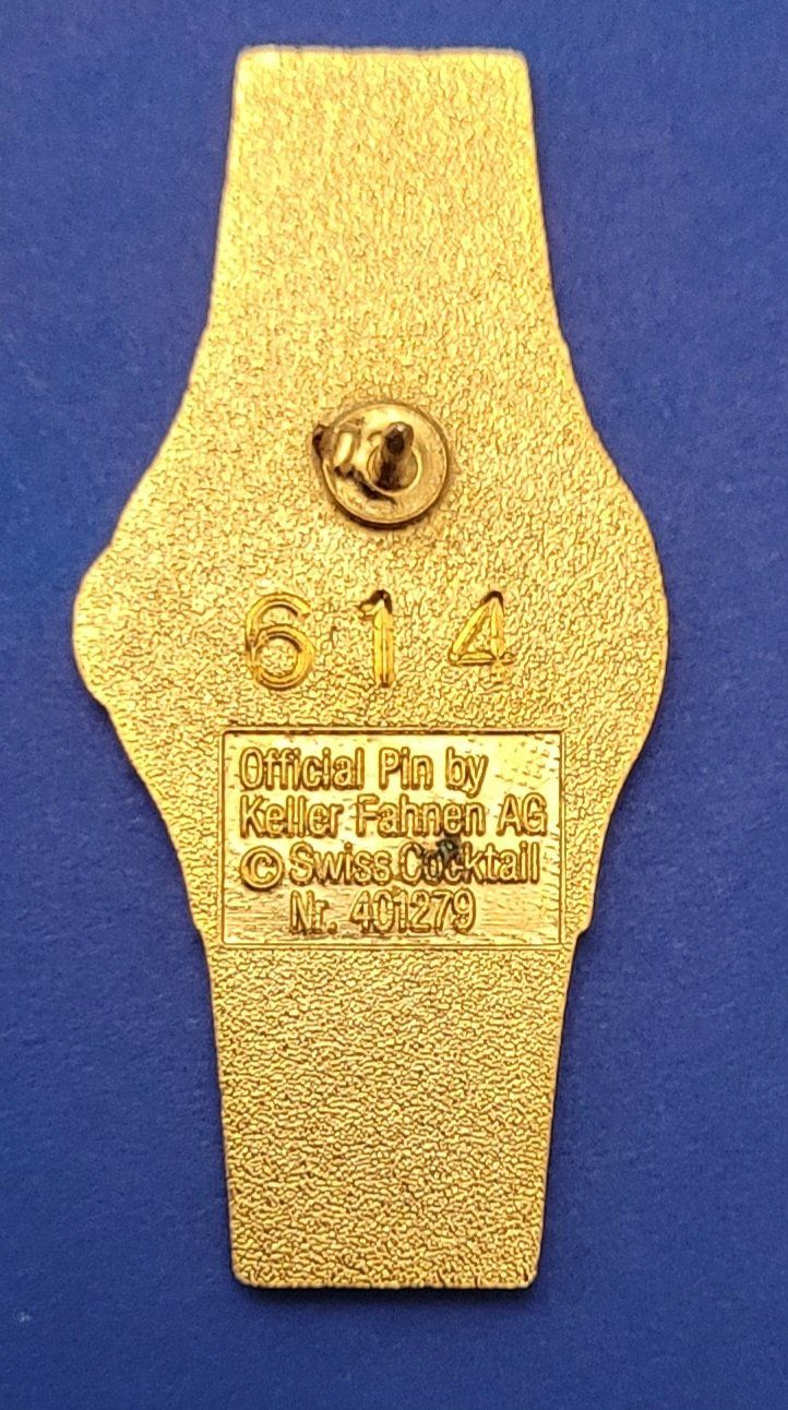Plaketten & Abzeichen: Pin Swatch Uhr Design Kuh – Gebraucht aus Rorschach von gloeggli1980 1