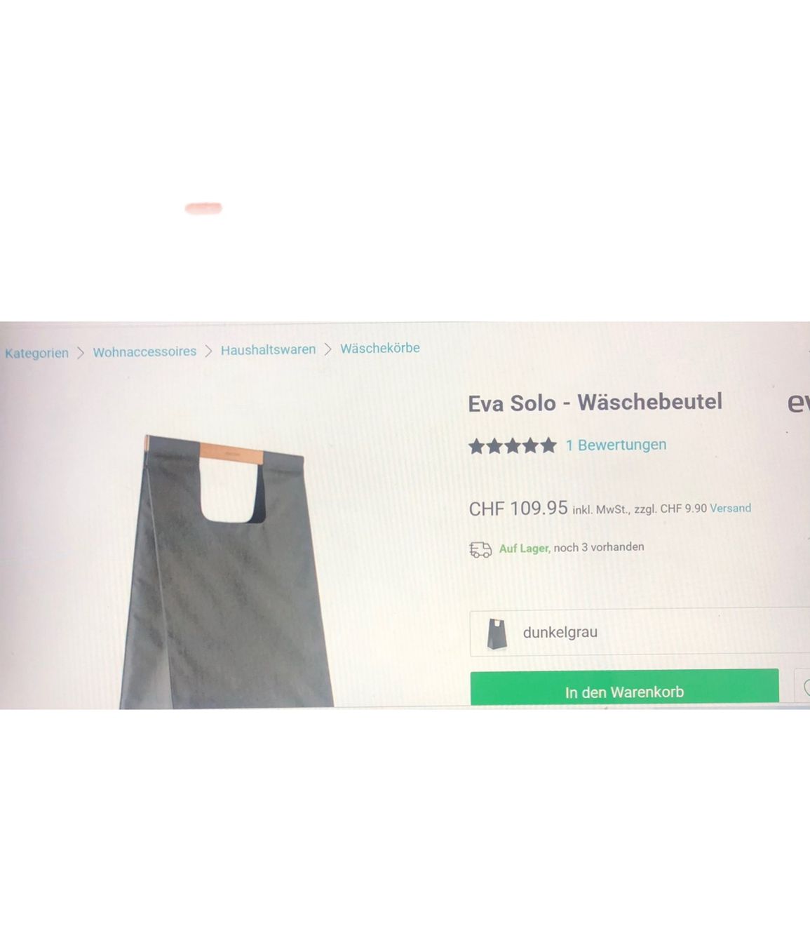 Stenditoi: Eva Solo Wäschetasche Neu – Nuovo (secondo la descrizione) da zürich venduto da ritas0102 4