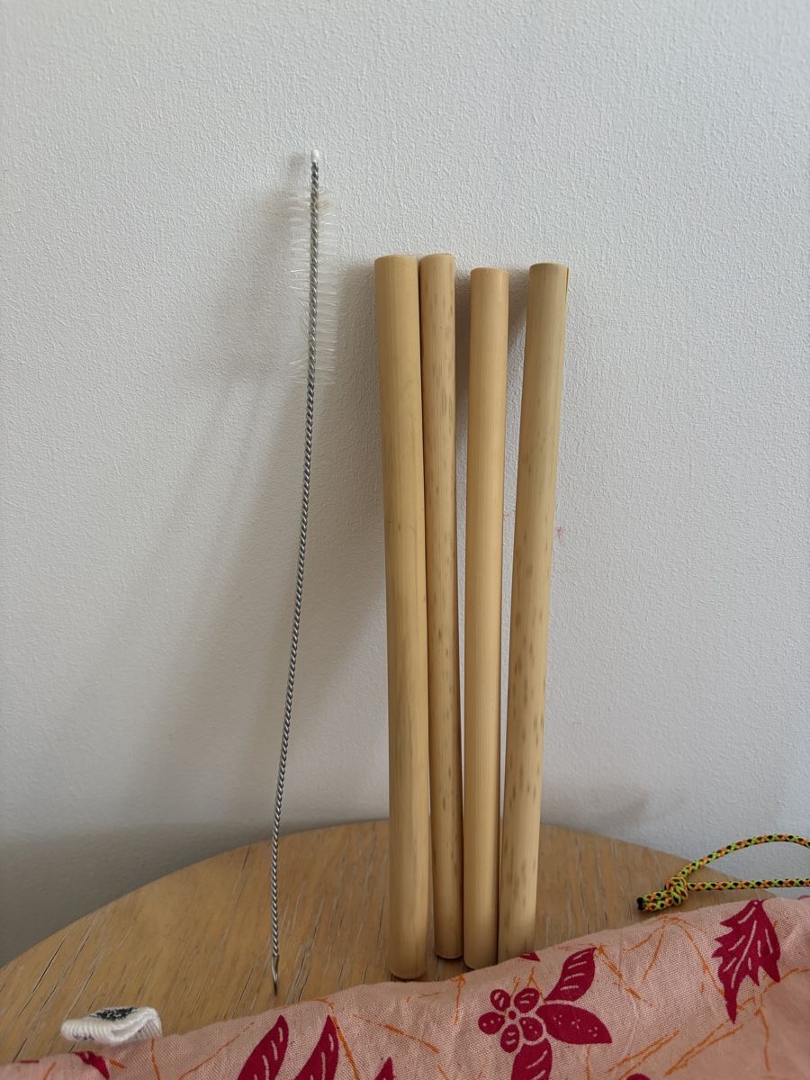 Set di posate: Bambus Strohhalme-Set – Nuovo (secondo la descrizione) da St. Gallen venduto da sas_gd8m 1