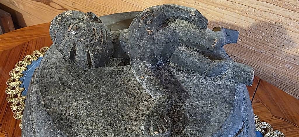 Figuren: Antike Yoruba Ritual Schale – Gebraucht aus Wolfhalden von Nati-Nati 2
