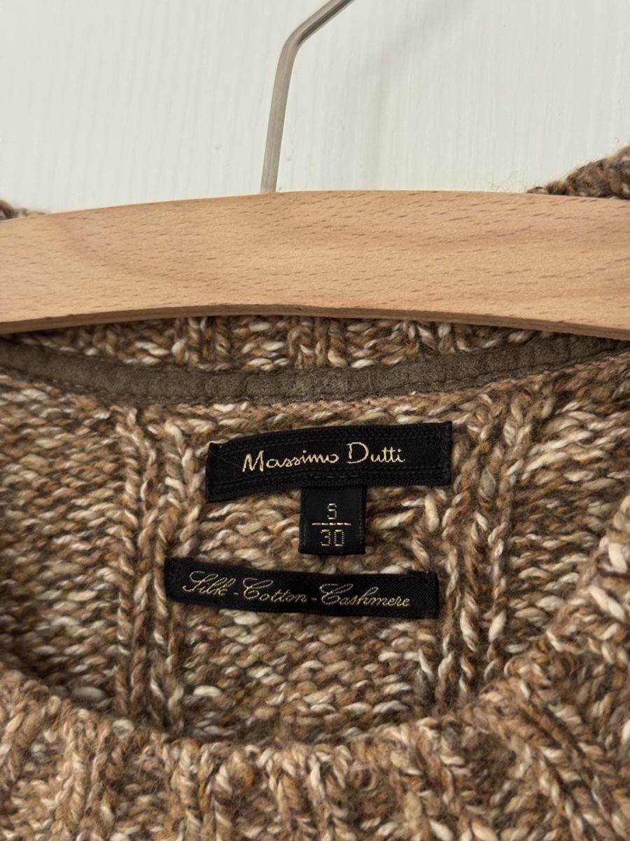 Massimo Dutti Maglioni & Felpe: Massimo Dutti Strickpullover, Gr. S, Beige Braun, Silk – Nuovo (secondo la descrizione) da Wetzikon ZH venduto da Jan_wojt 1