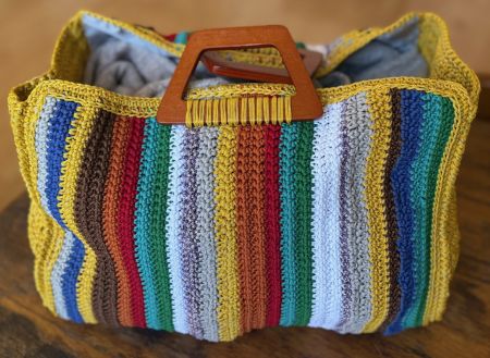BAG EN CROCHET HANDMADE!!!