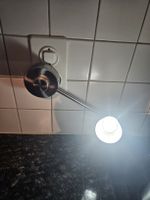Minimalistische Edelstahl Steckdosenlampe / flexible Design