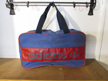 Vintage Retro Design Adidas Tasche 70er Jahre