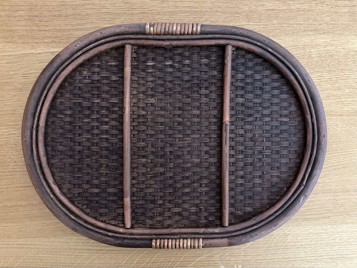 H&M Servierplatten: H&M Home Vintage Design Tablett Rattan – Neu (gemäss Beschreibung) aus Zürich von giuliak 2