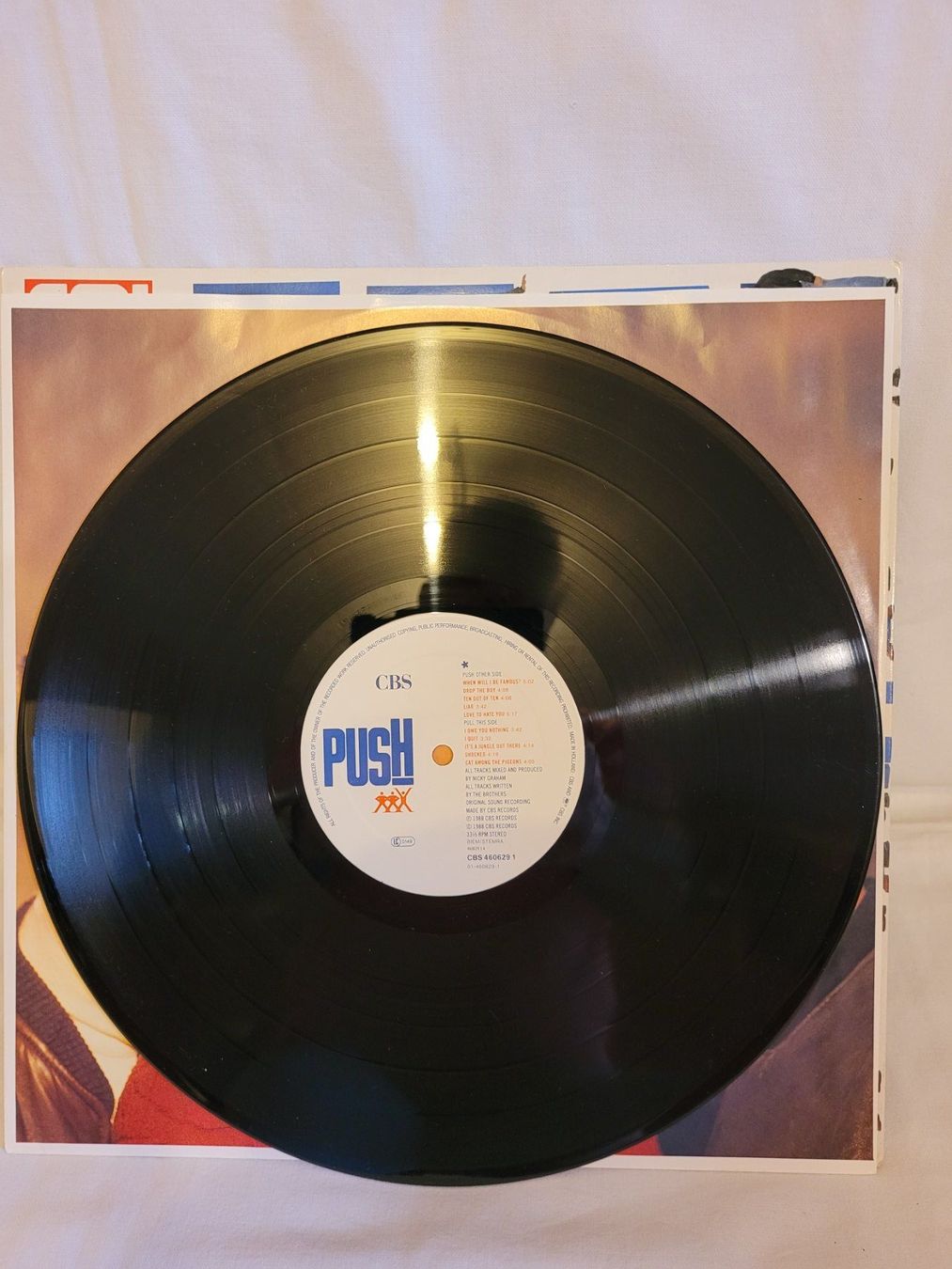 Dischi in vinile: Vinyle Push Bros "Push" état neuf! – Usato da la Chaux-de-Fonds venduto da Lampe 2
