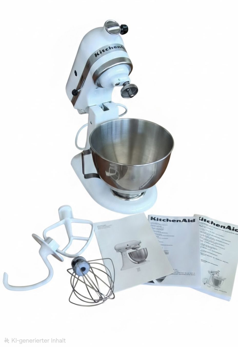 Kitchenaid Elettrodomestici da cucina: KitchenAid Classic Küchenmaschine – weiss  – Usato da Horw venduto da san_y6x6 2