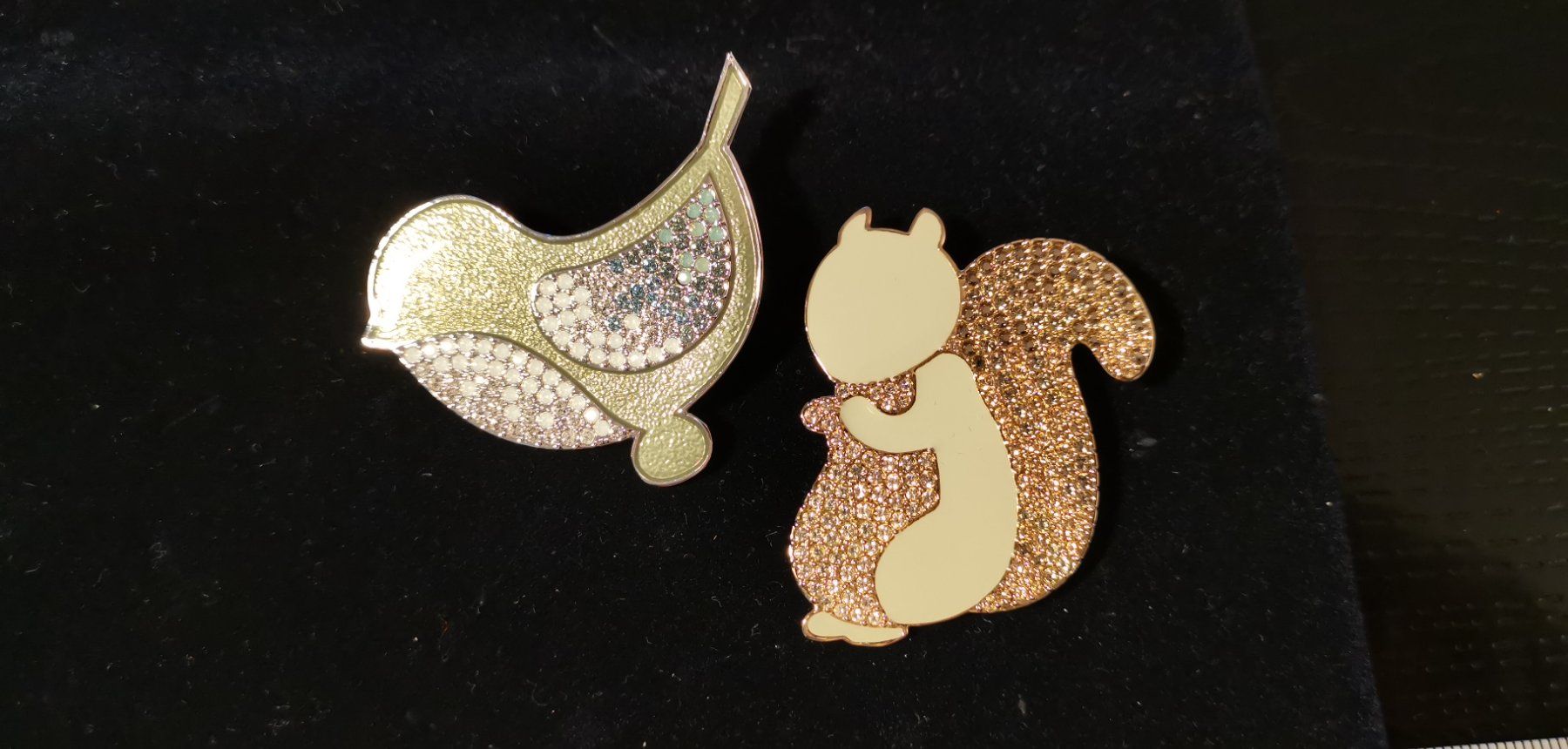 Swarovski Spille & Fermagli: Swarovski Brosche Vogel – Nuovo (secondo la descrizione) da Zürich venduto da Efriede 3