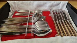 Besteck Set Vergoldet 24-teilig guter Zustand
