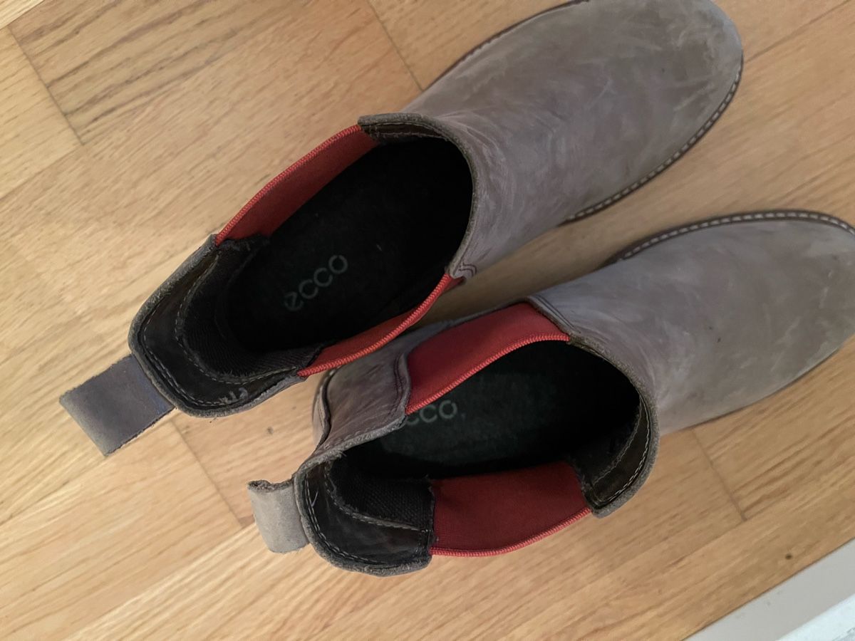 Ecco Scarpe da donna: Ecco Ankle Boots Leder Grösse 40 - Sand – Nuovo (secondo la descrizione) da Basel venduto da Legolaze1 1