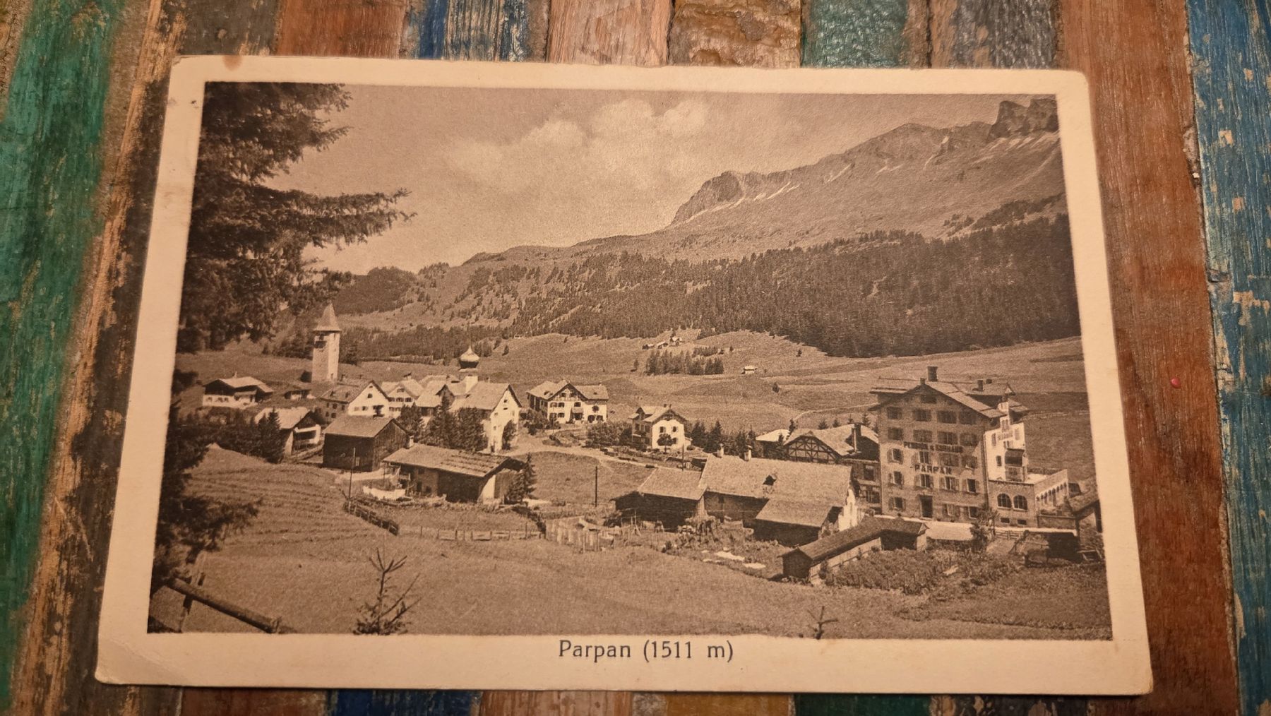 Cartoline postali:  Ansichtskarte Parpan – Usato da Arni AG venduto da Moth68