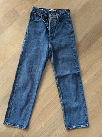 Levi's Jeans Ribcage Straight Ankle blau Grösse 27