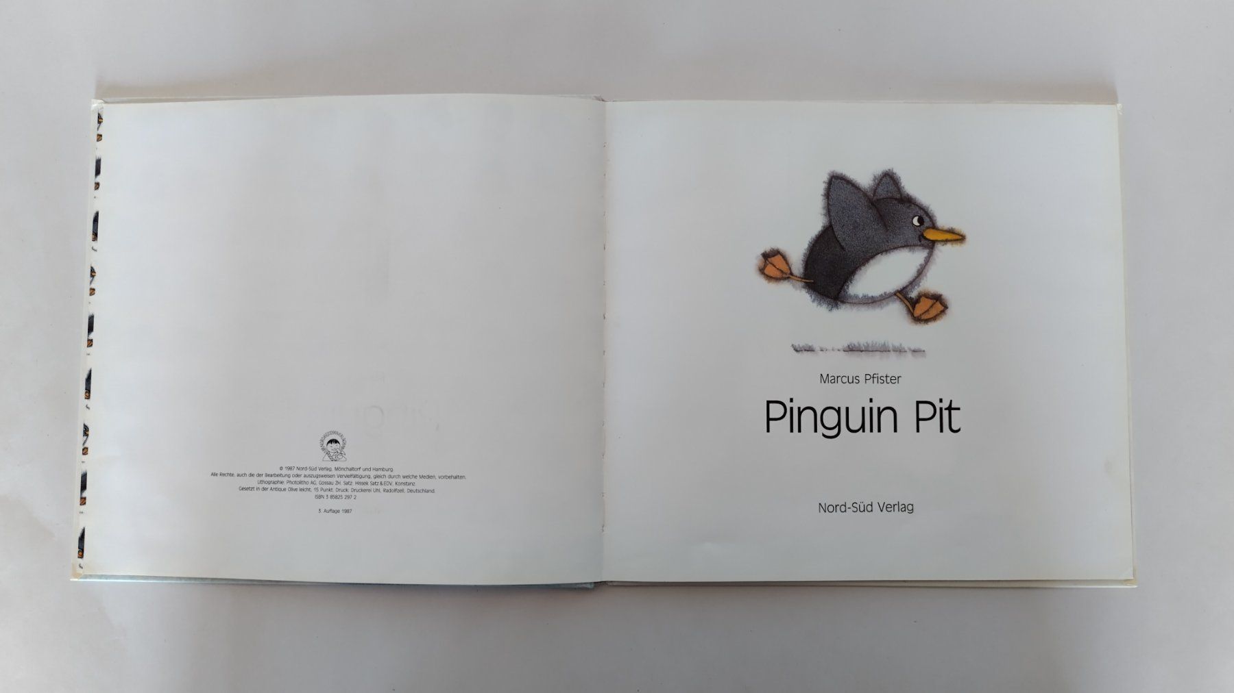 Libri: Pinguin Pit - Marcus Pfister / Bilderbuch ab Fr. 5.- – Usato da Bellach venduto da JingleJerry 2