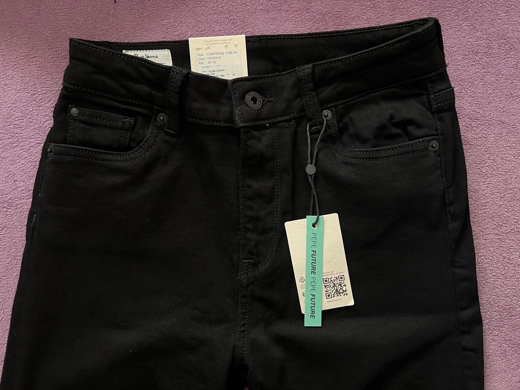 Pepe Jeans Jeans: Pepe Jeans Flare W26 L32 – Nuovo e nell'imballaggio originale da Trimbach venduto da bonehd 2
