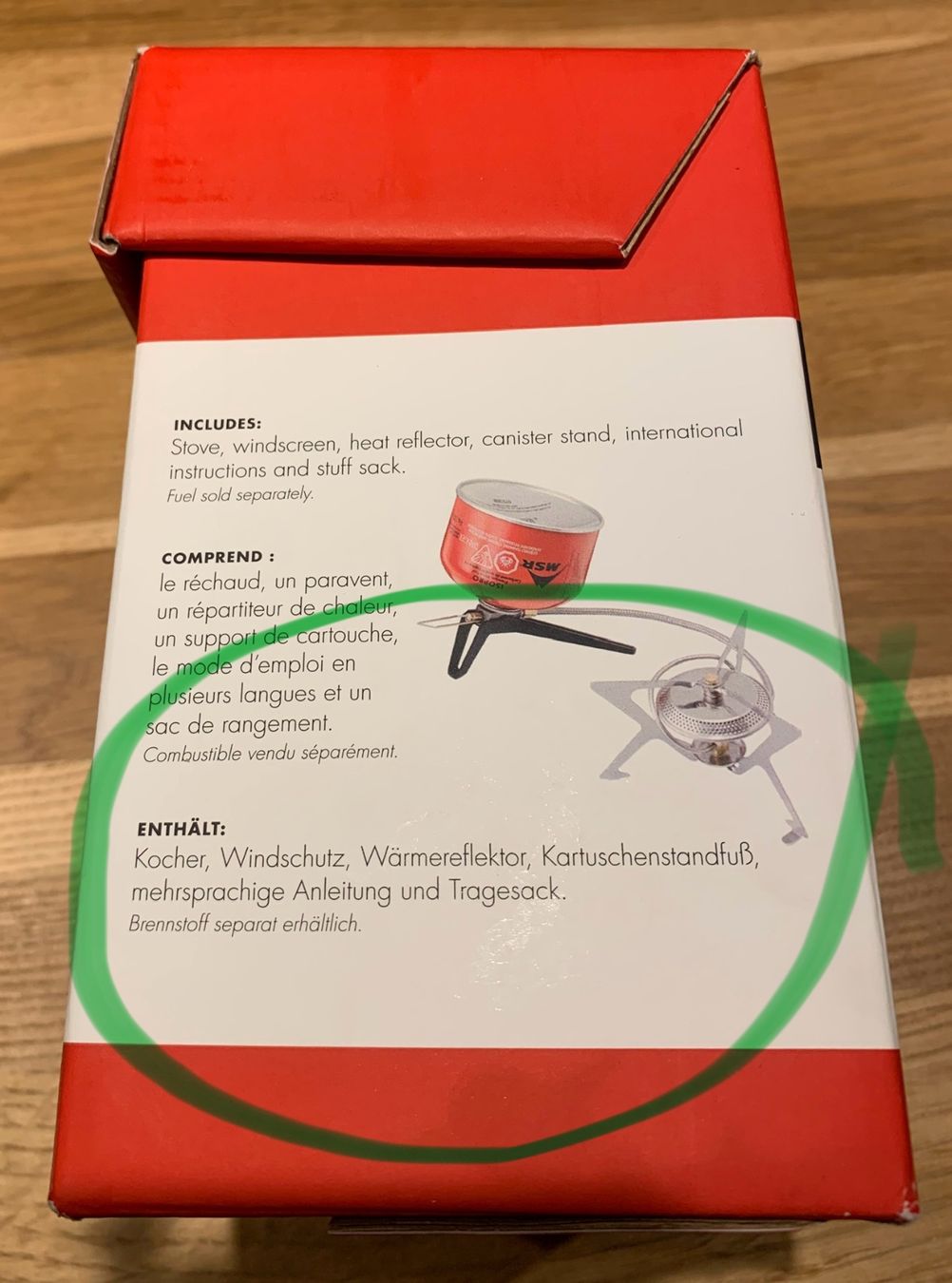 Cucine complete: Gaskocher MSR Windpro II NEU – Nuovo e nell'imballaggio originale da Trimmis venduto da Koga1960 4