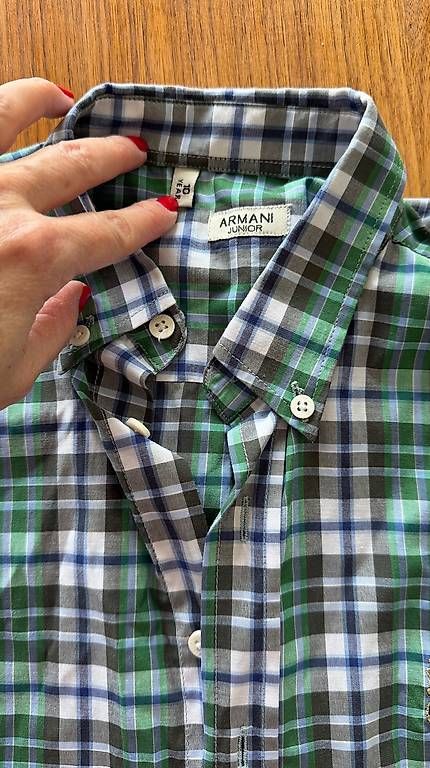 Camicie, T-shirt & Polo: Ralph Lauren und Armani Junior Hemd  – Usato da Menzingen venduto da lua123 1
