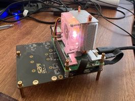 Raspberry Pi 5 16 GB 256 SDKARTE GeeekPi N16 Quad M.2 M-Key
