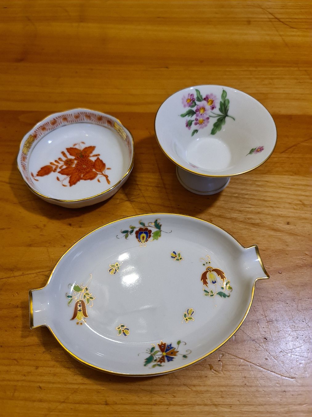 Herend Ciotole: Restposten 3 kleine Herend Schalen – Usato da henau venduto da Rockj