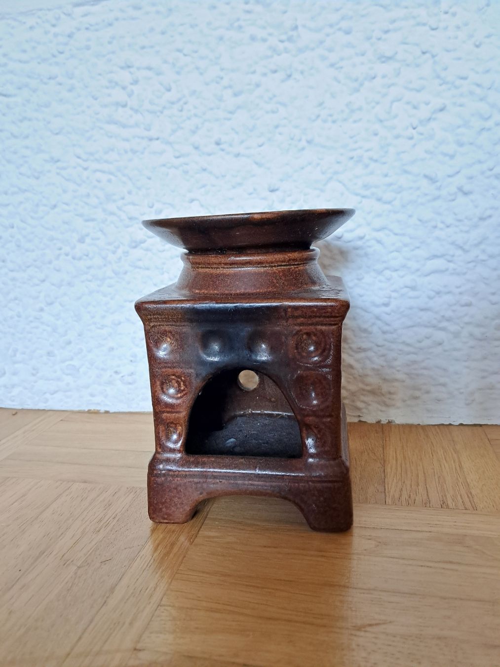 Portacandele: Duftlampe Keramik, mit Katze, benutzt – Usato da Obfelden venduto da Eva_32