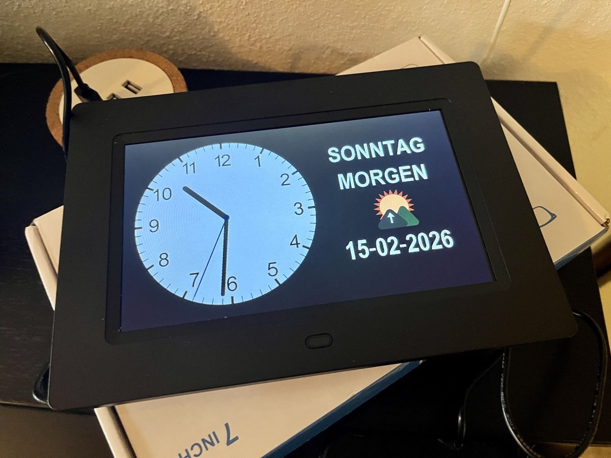 Bilderrahmen: Digitaler Bilderrahmen 7 Zoll neuwertig – Neu (gemäss Beschreibung) aus Sempach von phmueller83 1