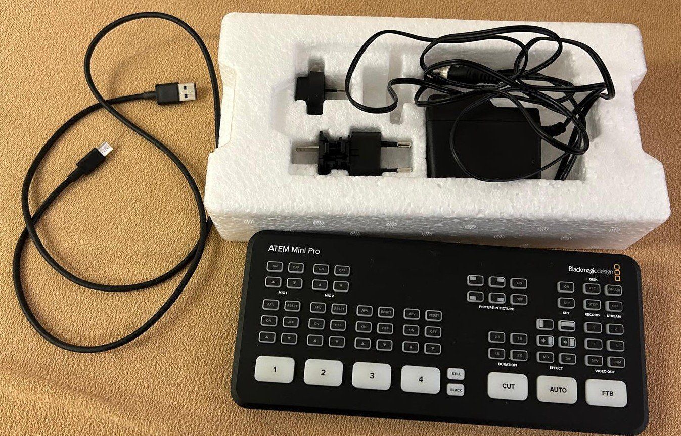 Enregistreurs: Blackmagic ATEM Mini Pro – D'occasion à Jegenstorf par malartv