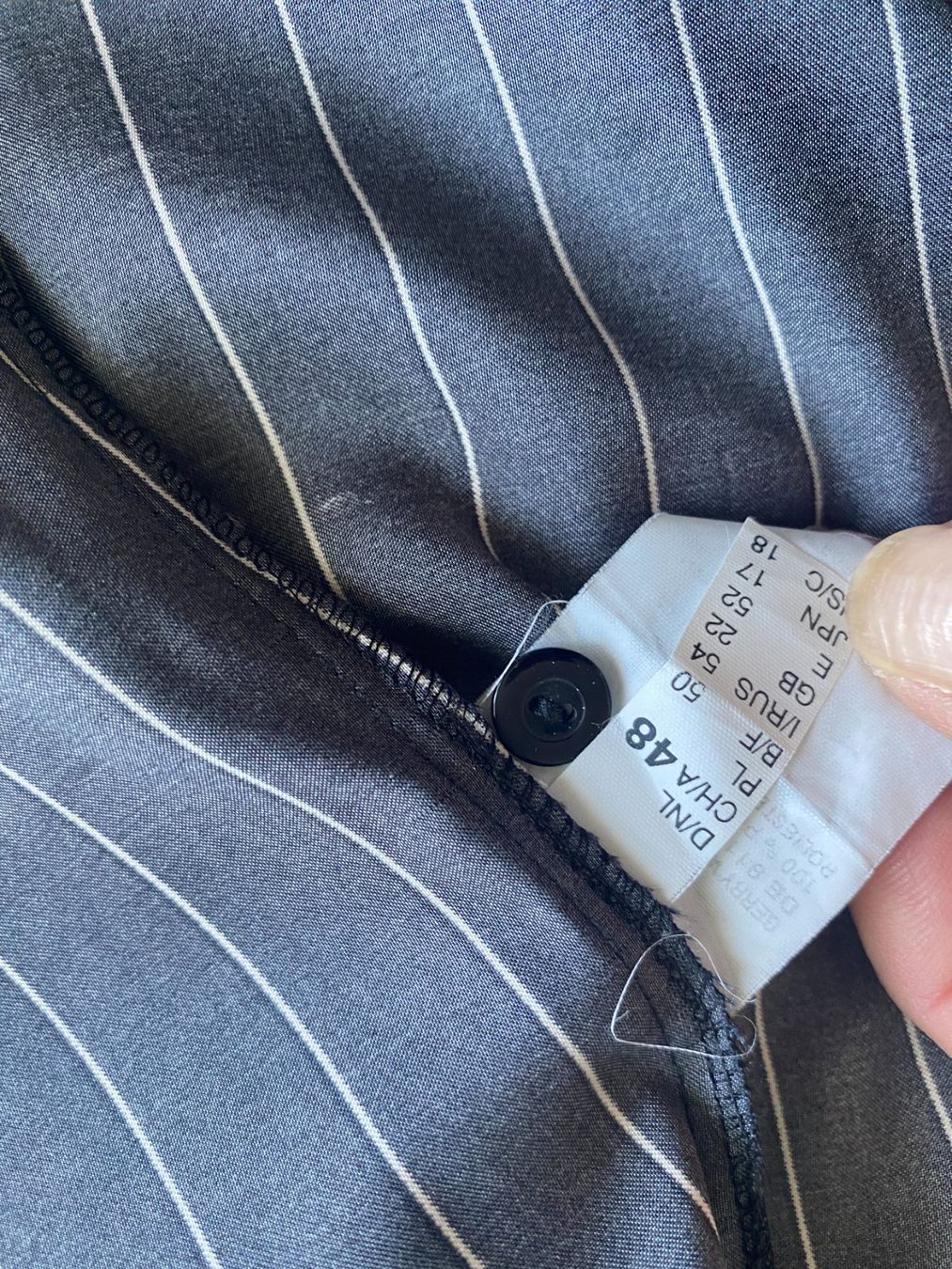 Gerry Weber Camicette: NEU, Bluse, Hemd Gerry Weber, schwarz gestreift, Gr. 48 – Nuovo (secondo la descrizione) da Gümligen venduto da Primeselection 4