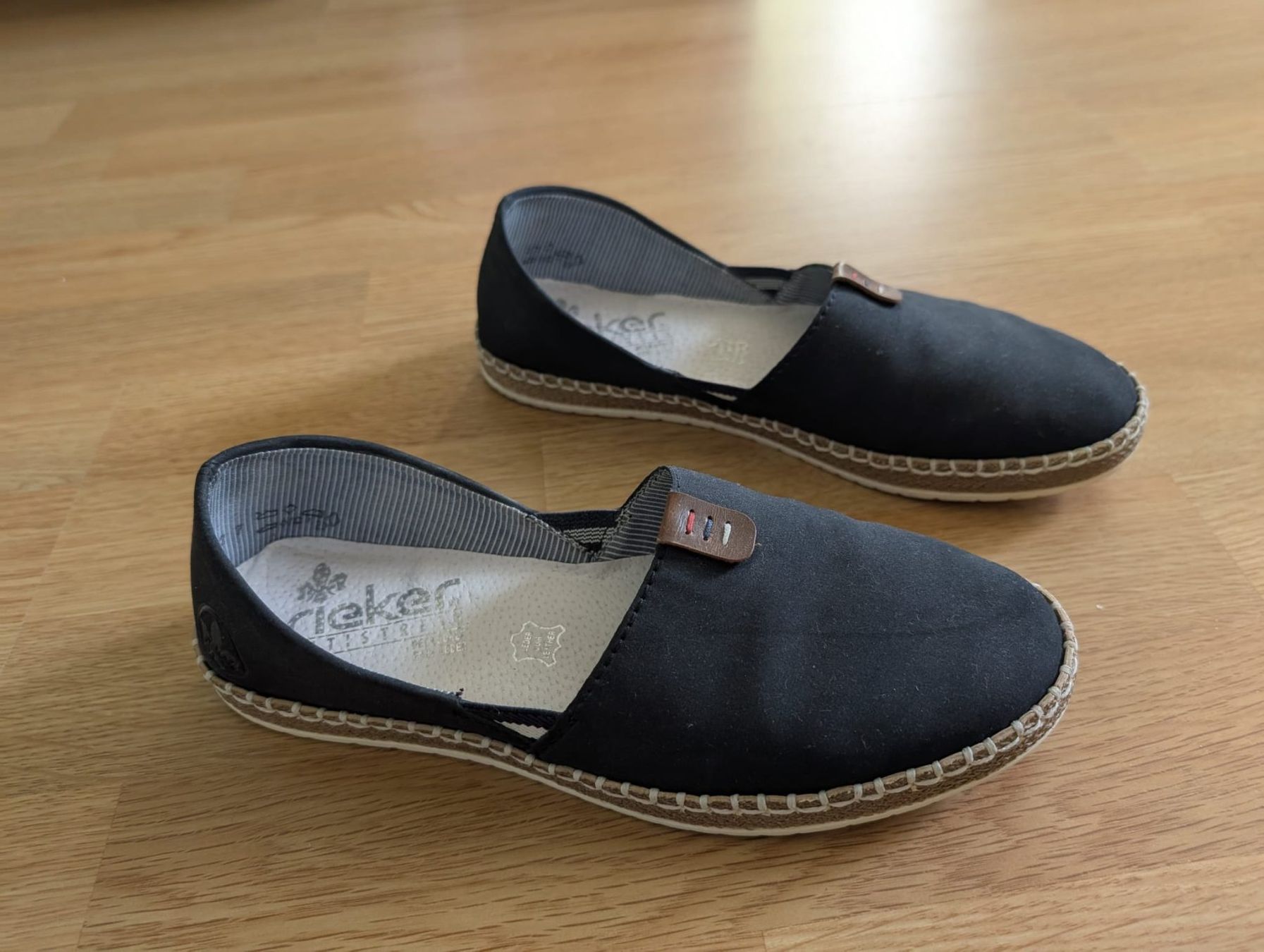 Rieker Damenschuhe: Rieker Damen-Espadrilles, Gr. 37 – Gebraucht aus Winterthur von Arkadii 1