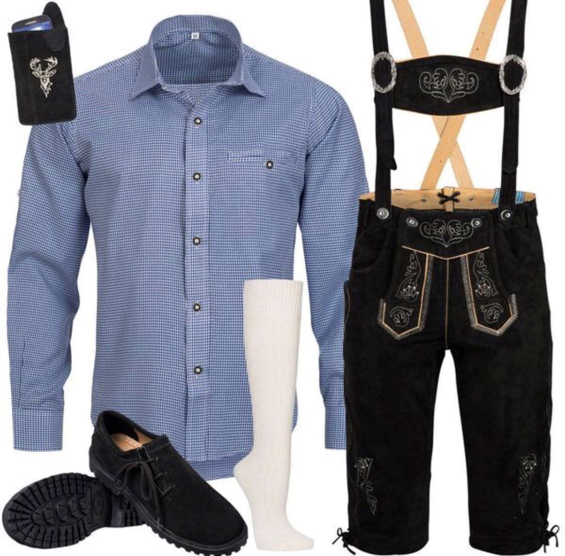 Costumi: Trachten Set Herren 6 Tlg komplett – Nuovo e nell'imballaggio originale da Amriswil venduto da JaJa-Express
