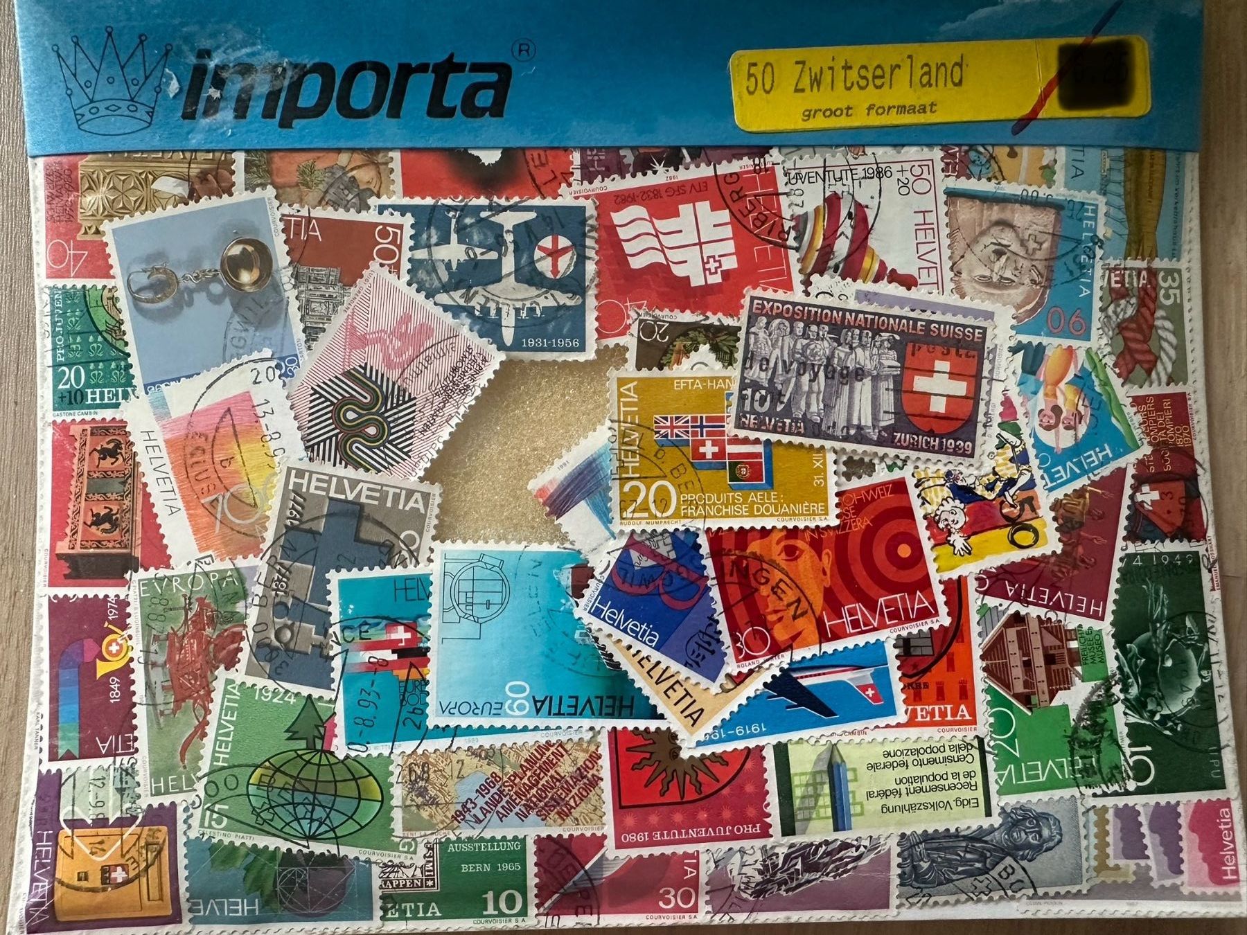 Tutti i francobolli: IMPORTA - Briefmarken Kollektion - BRD oder Schweiz - OVP – Nuovo e nell'imballaggio originale da Dübendorf venduto da san_tt6m 1