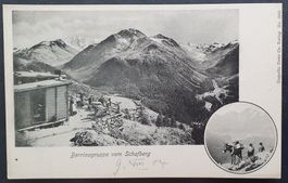 Berninagruppe mit Schafberg 1904