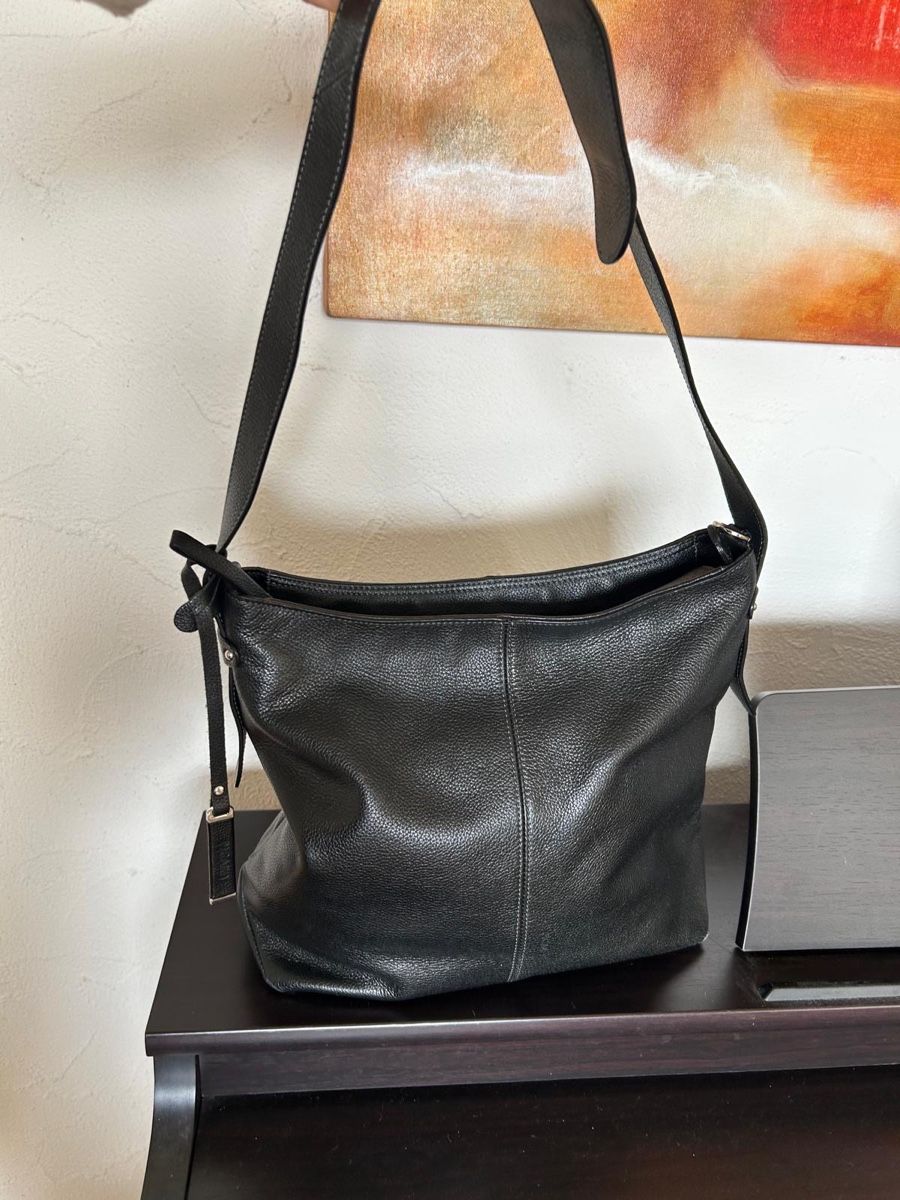 Picard Taschen für Damen: Genuine Picard Black Leather Shoulder Bag - Excellent! – Gebraucht aus steinhausen von pat_nc2x 5