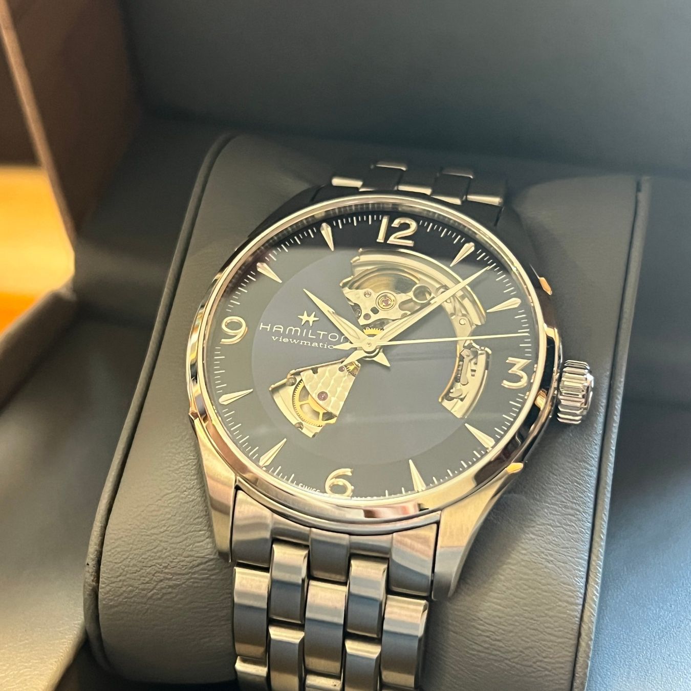 Hamilton Montres: Hamilton Jazzmaster Open Heart Full Set H32705141 – D'occasion à Carouge GE par Watchaser 2