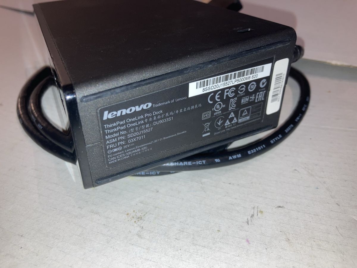 Lenovo Docking station: Lenovo ThinkPad OneLink Pro Dock – Usato da Boniswil venduto da FindInBox 2