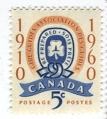 Tous les timbres: Briefmarke "Pfadfinder". Kanada – Neuf avec emballage d'origine à Basel par Butsch5