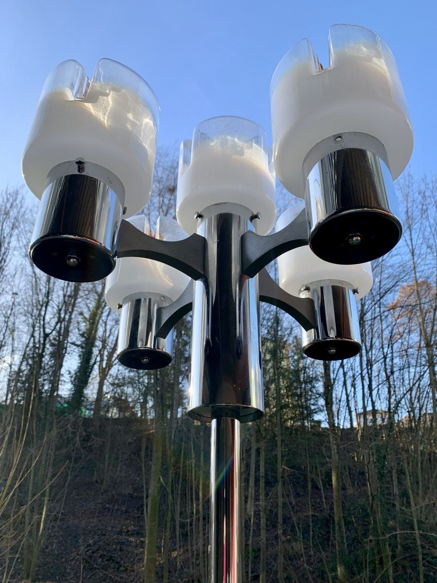 Lampen: Vintage Brutalist Sciolari Lampe 1970er Space Age – Gebraucht aus Fribourg von GBT42 6