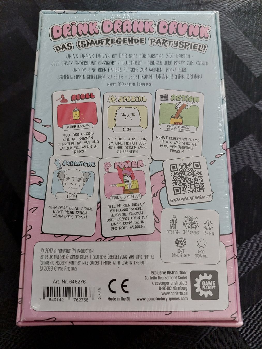 Giochi: Drink Drank Drunk, Partyspiel , neu – Nuovo e nell'imballaggio originale da Zetzwil venduto da lanst08 1