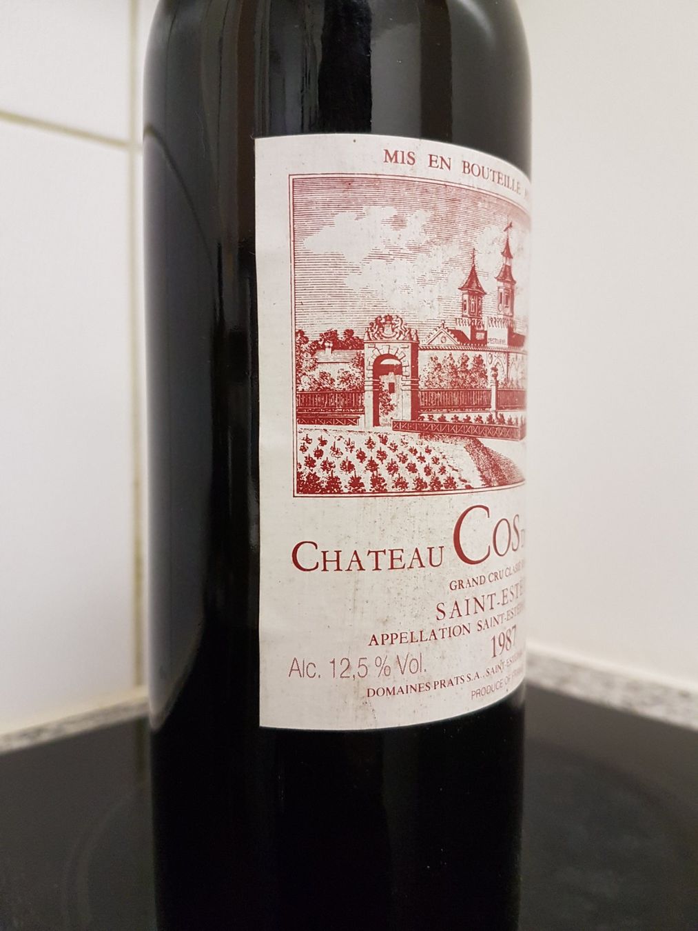 Cos Wein: Château cos d'Estournel  1987 – Neu (gemäss Beschreibung) aus Grenchen von poggione 2