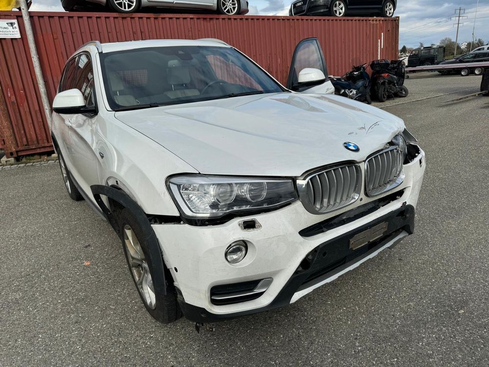 Bmw X3 x drive35D unfall