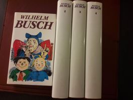 Wilhelm Busch Bücher Band 1-4