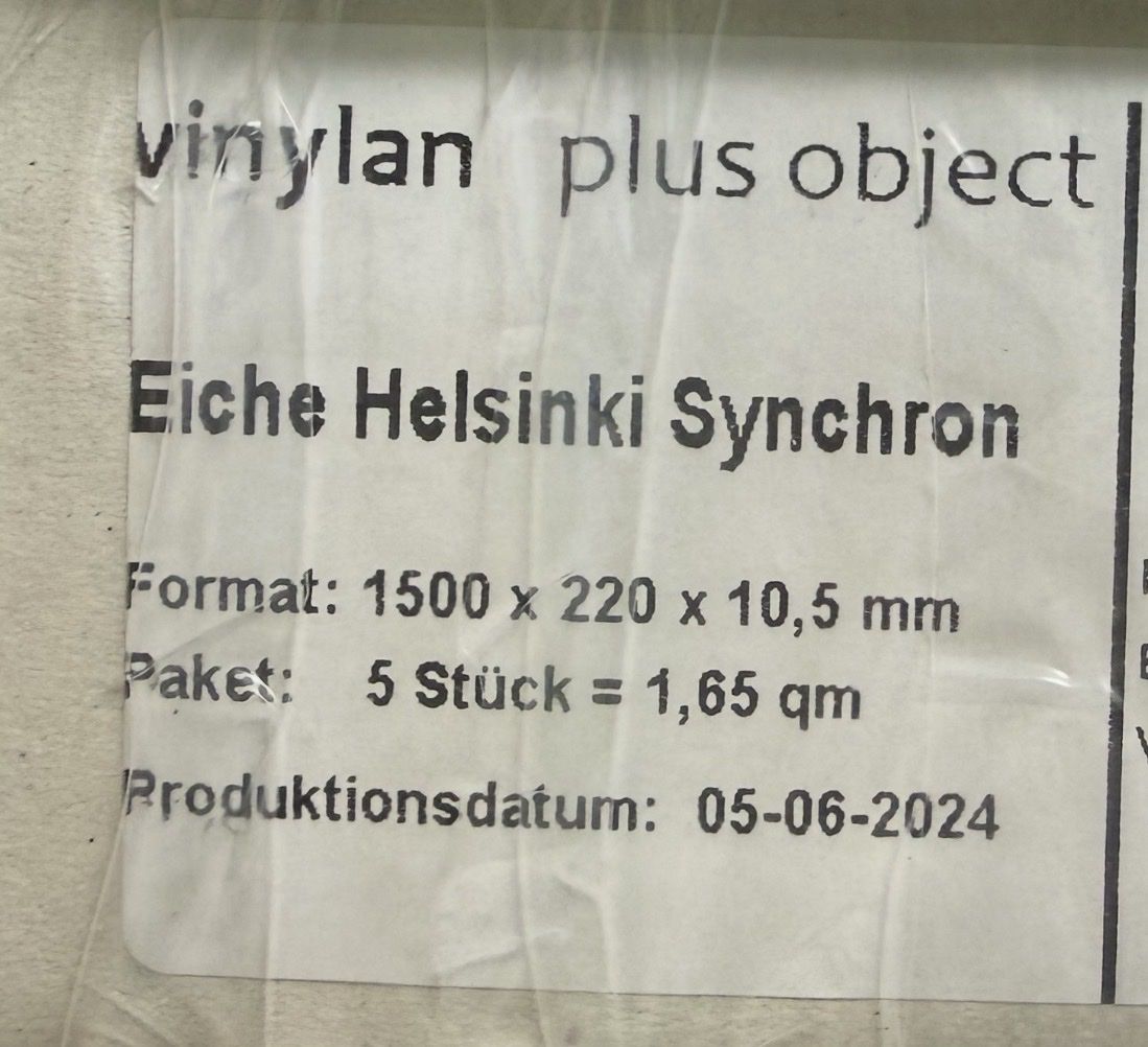 Rivestimenti per pavimenti: 13,20m2 Vinylboden Vinylan plus object Eiche Helsinki – Nuovo (secondo la descrizione) da Münsingen venduto da SERGINHO83 1