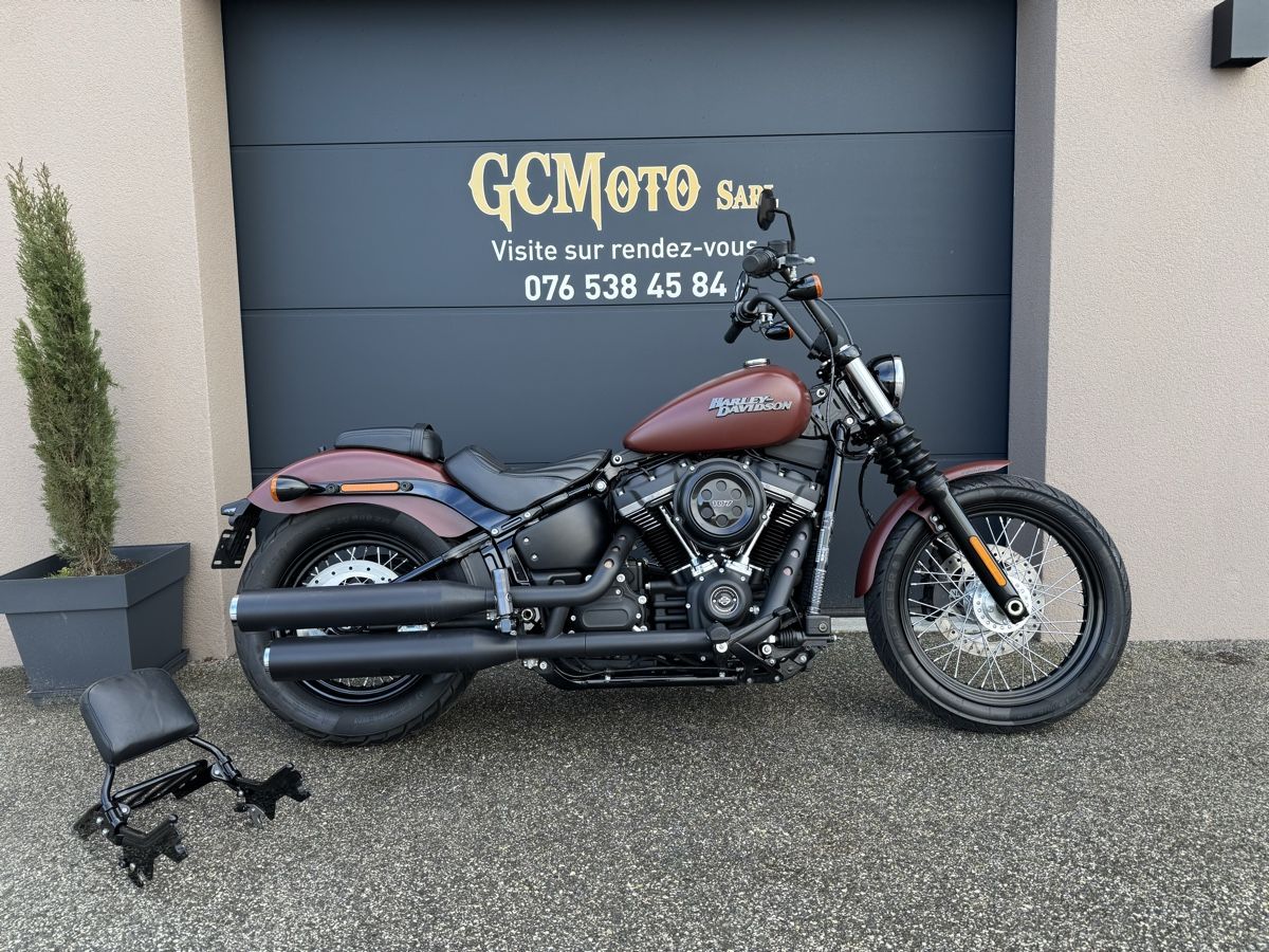 Harley-Davidson Chopper: Harley Davidson FXBB Street Bob 107 LEASING POSSIBLE – Usato da Echallens venduto da HD90